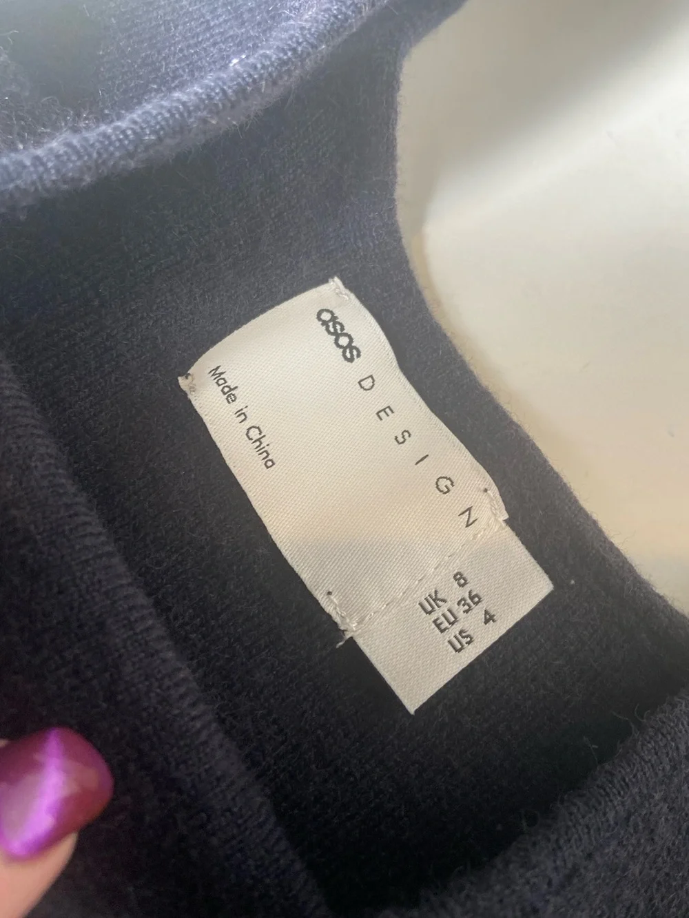 ASOS sleek black